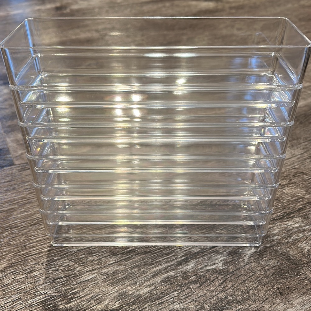 STORi SimpleSort 18-Piece Stackable Clear Drawer Organizer Set - Picture 4 of 10